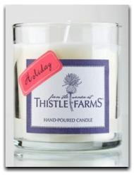 thistle-candle